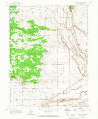 Hancock Cove Utah Historical topographic map, 1:24000 scale, 7.5 X 7.5 Minute, Year 1965