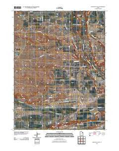 Hancock Cove Utah Historical topographic map, 1:24000 scale, 7.5 X 7.5 Minute, Year 2011