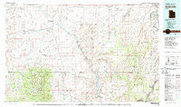 Hanksville Utah Historical topographic map, 1:100000 scale, 30 X 60 Minute, Year 1980