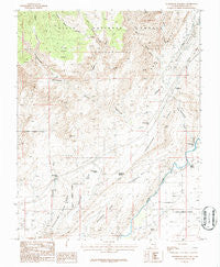 Harrisburg Junction Utah Historical topographic map, 1:24000 scale, 7.5 X 7.5 Minute, Year 1986
