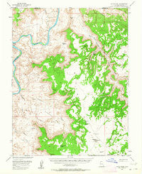 Hatch Point Utah Historical topographic map, 1:62500 scale, 15 X 15 Minute, Year 1954