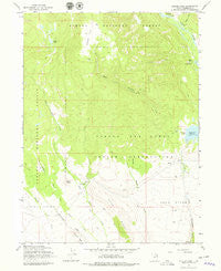 Heller Lake Utah Historical topographic map, 1:24000 scale, 7.5 X 7.5 Minute, Year 1965