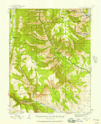 Hiawatha Utah Historical topographic map, 1:62500 scale, 15 X 15 Minute, Year 1923