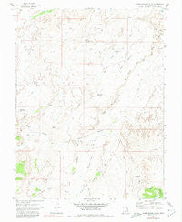 Horn Silver Gulch Utah Historical topographic map, 1:24000 scale, 7.5 X 7.5 Minute, Year 1969
