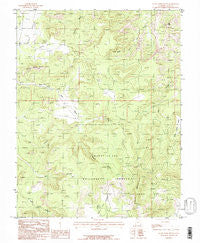 House Park Butte Utah Historical topographic map, 1:24000 scale, 7.5 X 7.5 Minute, Year 1985
