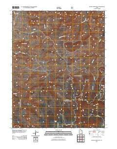 House Park Butte Utah Historical topographic map, 1:24000 scale, 7.5 X 7.5 Minute, Year 2011