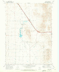 Howell Utah Historical topographic map, 1:24000 scale, 7.5 X 7.5 Minute, Year 1968