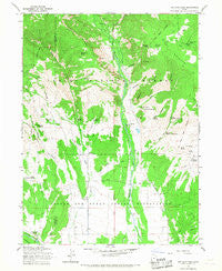 Ice Cave Peak Utah Historical topographic map, 1:24000 scale, 7.5 X 7.5 Minute, Year 1965