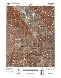Kane Springs Utah Historical topographic map, 1:24000 scale, 7.5 X 7.5 Minute, Year 2010