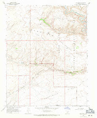 King Mesa Utah Historical topographic map, 1:24000 scale, 7.5 X 7.5 Minute, Year 1968