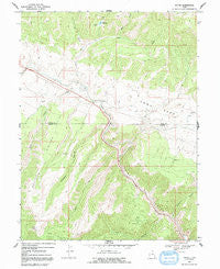 Kyune Utah Historical topographic map, 1:24000 scale, 7.5 X 7.5 Minute, Year 1969