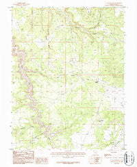 La Sal Junction Utah Historical topographic map, 1:24000 scale, 7.5 X 7.5 Minute, Year 1987