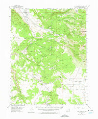 La Sal Junction Utah Historical topographic map, 1:62500 scale, 15 X 15 Minute, Year 1954