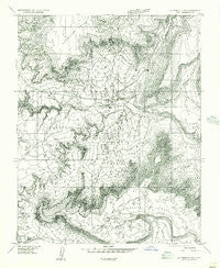 La Verkin 4 NW Utah Historical topographic map, 1:24000 scale, 7.5 X 7.5 Minute, Year 1954