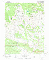 Lake Mountain Utah Historical topographic map, 1:24000 scale, 7.5 X 7.5 Minute, Year 1965