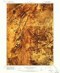 Lake Ridge Utah Historical topographic map, 1:24000 scale, 7.5 X 7.5 Minute, Year 1968