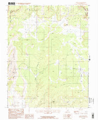 Lamp Stand Utah Historical topographic map, 1:24000 scale, 7.5 X 7.5 Minute, Year 1987