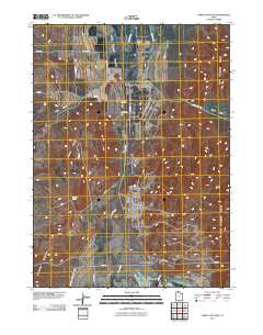 Lampo Junction Utah Historical topographic map, 1:24000 scale, 7.5 X 7.5 Minute, Year 2011