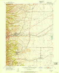 Lark Utah Historical topographic map, 1:24000 scale, 7.5 X 7.5 Minute, Year 1952