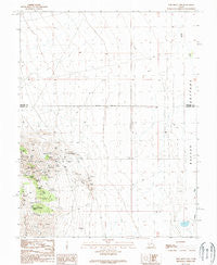 Lime Mountain Utah Historical topographic map, 1:24000 scale, 7.5 X 7.5 Minute, Year 1989