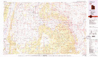 Loa Utah Historical topographic map, 1:100000 scale, 30 X 60 Minute, Year 1980