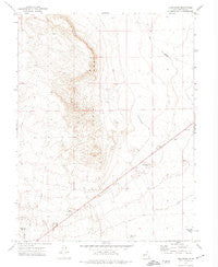 Long Ridge Utah Historical topographic map, 1:24000 scale, 7.5 X 7.5 Minute, Year 1972