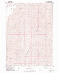 Lucin 4 NE Utah Historical topographic map, 1:24000 scale, 7.5 X 7.5 Minute, Year 1991