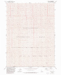 Lucin 4 SE Utah Historical topographic map, 1:24000 scale, 7.5 X 7.5 Minute, Year 1991