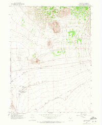 Lucin NE Utah Historical topographic map, 1:24000 scale, 7.5 X 7.5 Minute, Year 1967