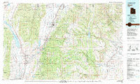 Manti Utah Historical topographic map, 1:100000 scale, 30 X 60 Minute, Year 1981
