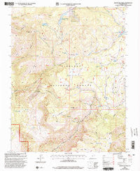 Marysvale Peak Utah Historical topographic map, 1:24000 scale, 7.5 X 7.5 Minute, Year 2001
