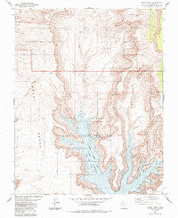 Mazuki Point Utah Historical topographic map, 1:24000 scale, 7.5 X 7.5 Minute, Year 1985