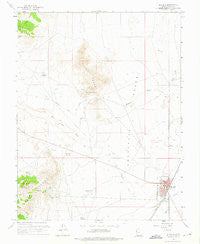 Milford Utah Historical topographic map, 1:24000 scale, 7.5 X 7.5 Minute, Year 1958