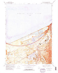 Mills Junction Utah Historical topographic map, 1:24000 scale, 7.5 X 7.5 Minute, Year 1972