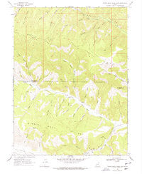 Minnie Maud Creek East Utah Historical topographic map, 1:24000 scale, 7.5 X 7.5 Minute, Year 1969