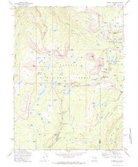 Mirror Lake Utah Historical topographic map, 1:24000 scale, 7.5 X 7.5 Minute, Year 1972