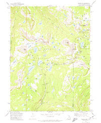 Mirror Lake Utah Historical topographic map, 1:24000 scale, 7.5 X 7.5 Minute, Year 1972
