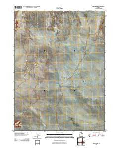 Miry Wash Utah Historical topographic map, 1:24000 scale, 7.5 X 7.5 Minute, Year 2011