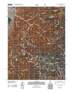 Monroe Peak Utah Historical topographic map, 1:24000 scale, 7.5 X 7.5 Minute, Year 2011