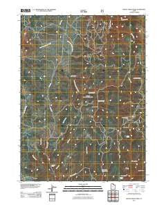 Monte Cristo Peak Utah Historical topographic map, 1:24000 scale, 7.5 X 7.5 Minute, Year 2011