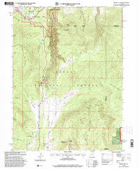 Mount Lena Utah Historical topographic map, 1:24000 scale, 7.5 X 7.5 Minute, Year 1996