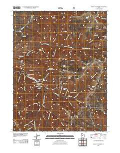 Mount Catherine Utah Historical topographic map, 1:24000 scale, 7.5 X 7.5 Minute, Year 2011