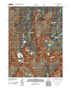 Mount Powell Utah Historical topographic map, 1:24000 scale, 7.5 X 7.5 Minute, Year 2011