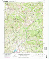 Mountain Dell Utah Historical topographic map, 1:24000 scale, 7.5 X 7.5 Minute, Year 1961