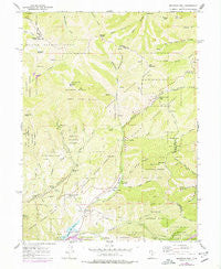 Mountain Dell Utah Historical topographic map, 1:24000 scale, 7.5 X 7.5 Minute, Year 1961
