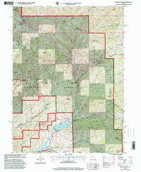 Mountain Dell Utah Historical topographic map, 1:24000 scale, 7.5 X 7.5 Minute, Year 1998