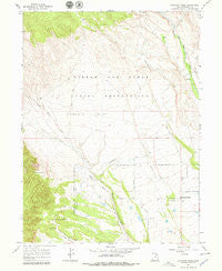 Mountain Home Utah Historical topographic map, 1:24000 scale, 7.5 X 7.5 Minute, Year 1965