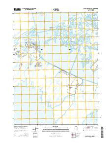Mouth of Bear River Utah Current topographic map, 1:24000 scale, 7.5 X 7.5 Minute, Year 2014