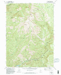 Mt. Elmer Utah Historical topographic map, 1:24000 scale, 7.5 X 7.5 Minute, Year 1969