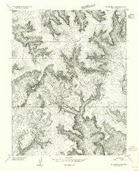 Mt Pennell 2 NW Utah Historical topographic map, 1:24000 scale, 7.5 X 7.5 Minute, Year 1953